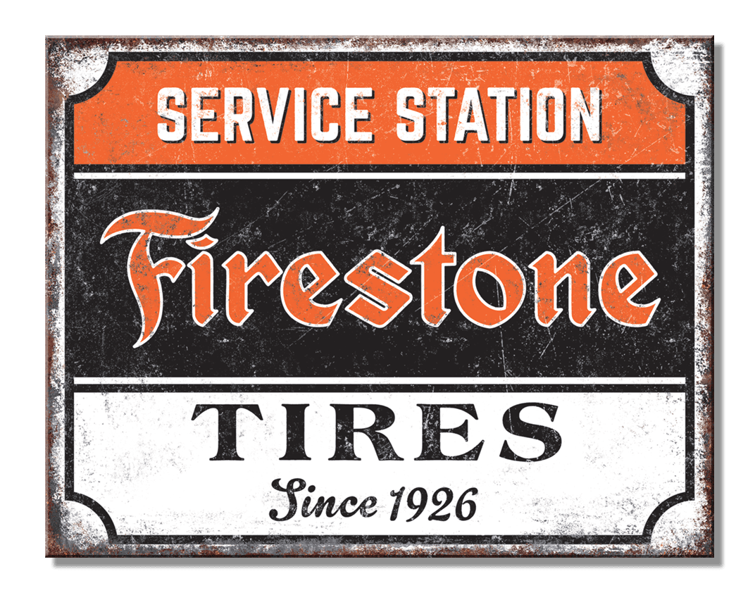 ティン サイン Firestone Service