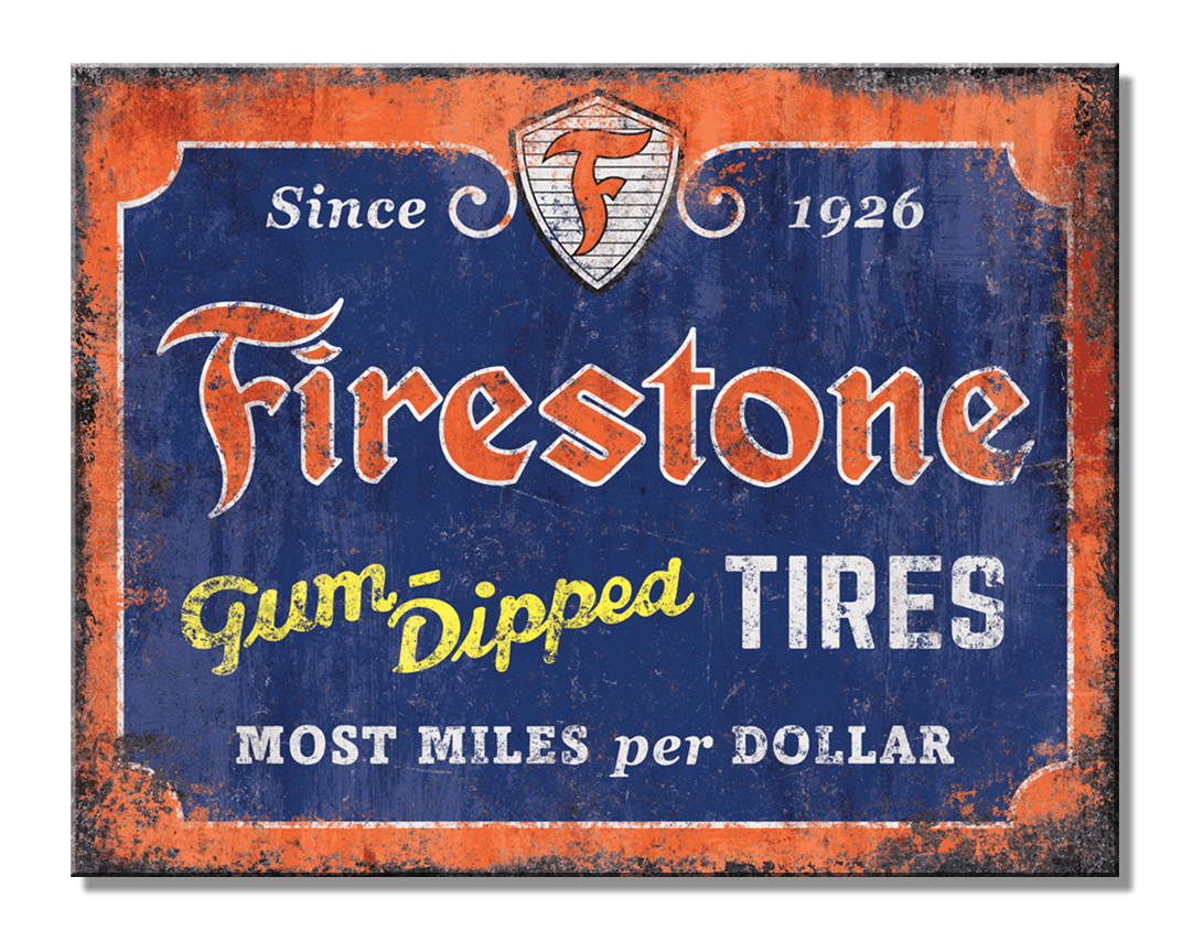 ティン サイン Firestone GD