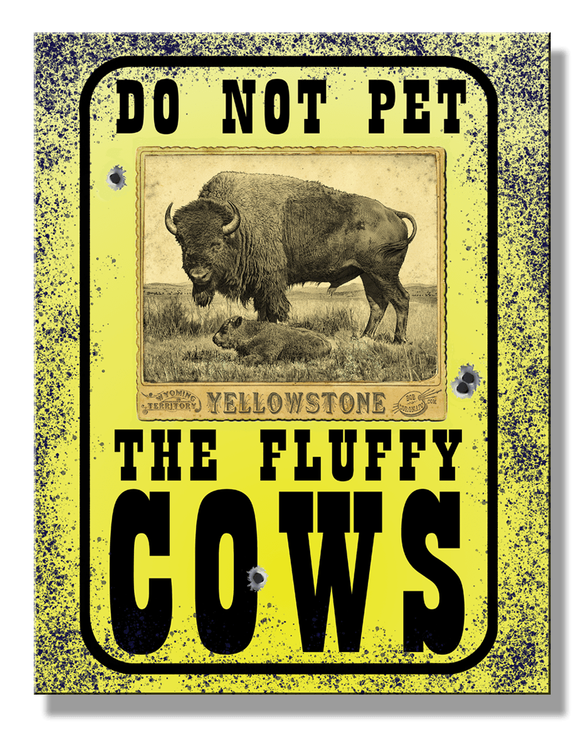 ティン サイン FLUFFY COWS