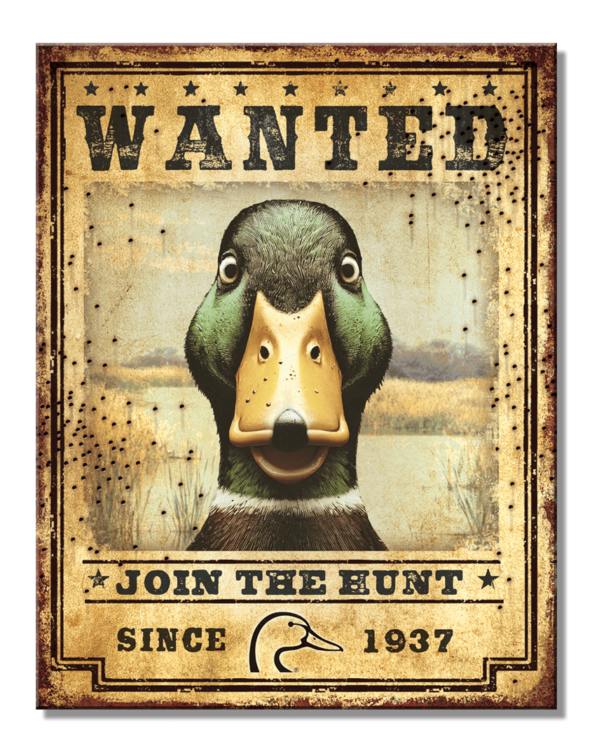 ティン サイン DU-Duck Wanted
