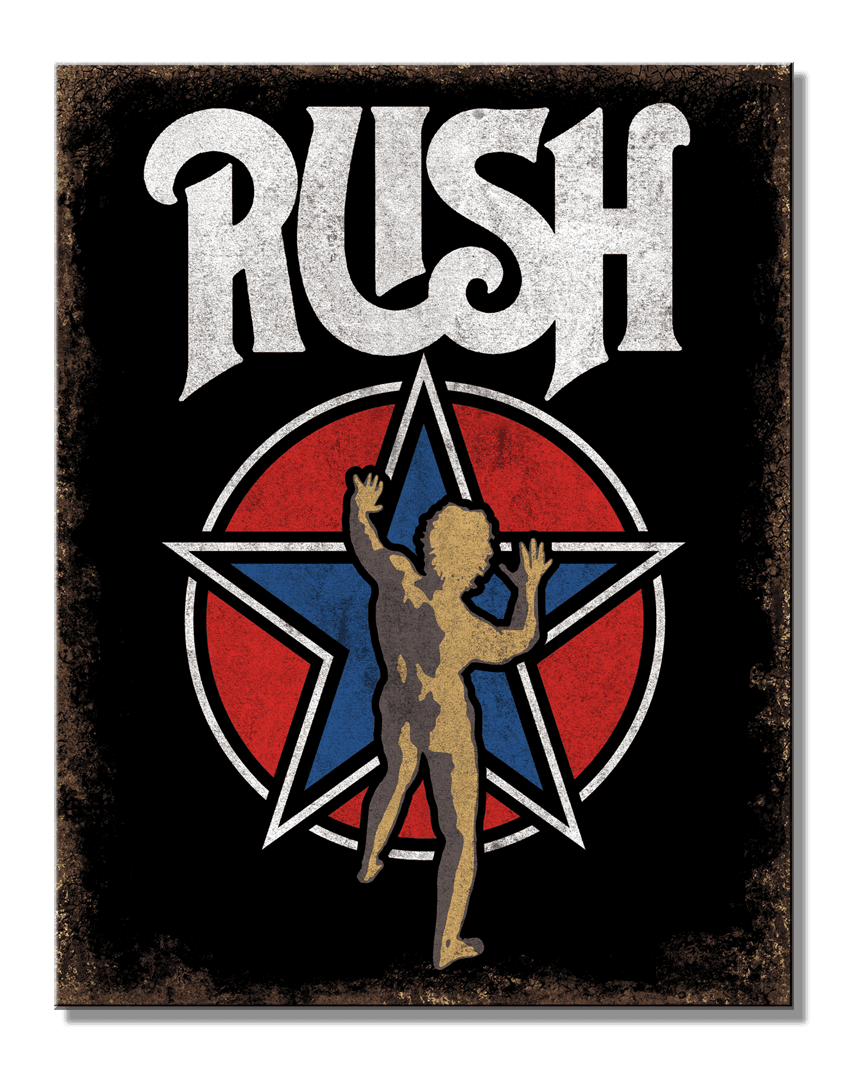 ティン サイン RUSH Star