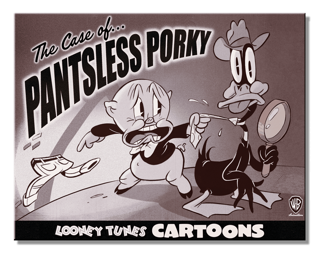ティン サイン WB-Looney Tunes Porky