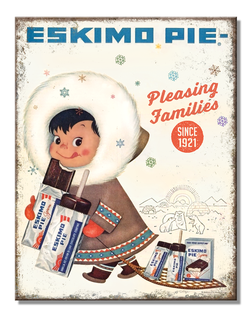 ティン サイン Eskimo Pies