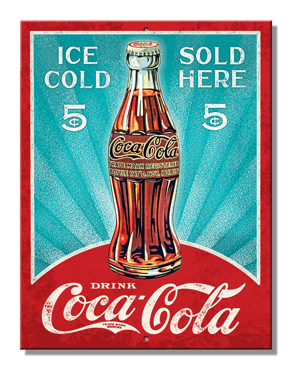 ティン サイン COKE Bottle