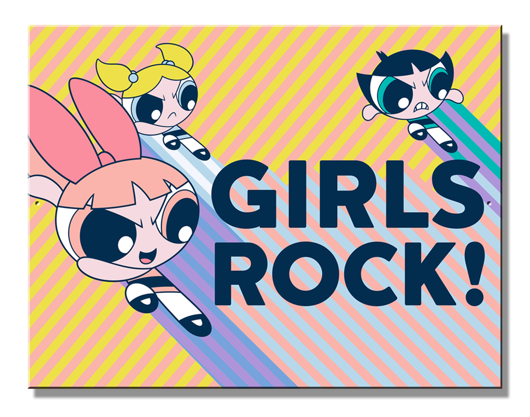 ティン サイン Powerpuff Girls