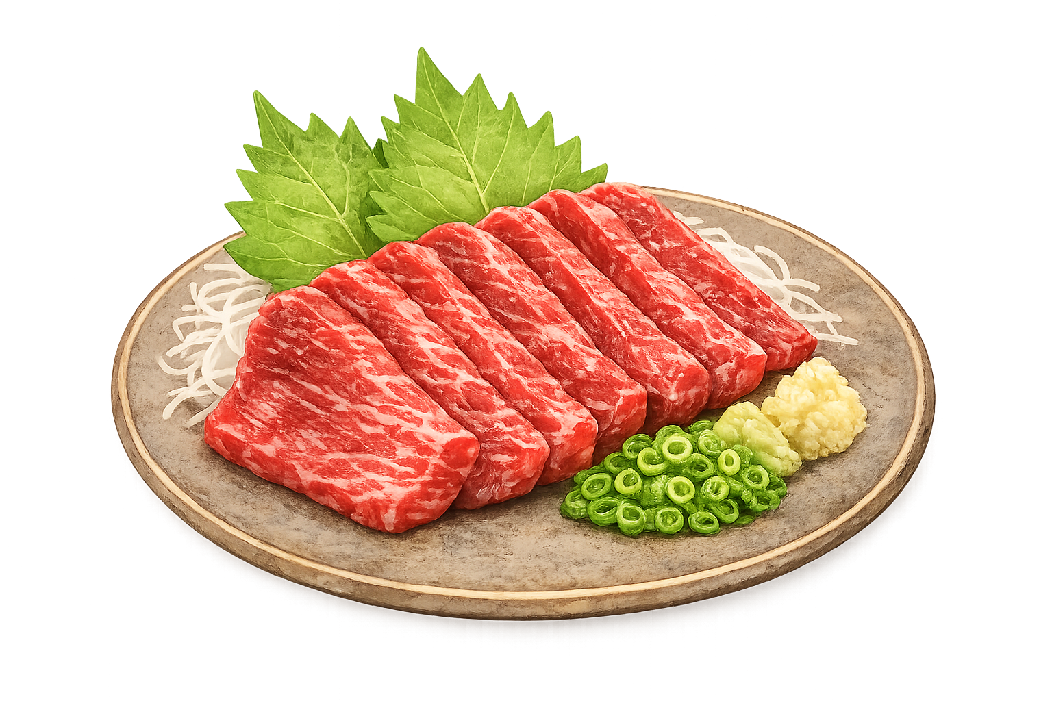 馬刺しのイラスト