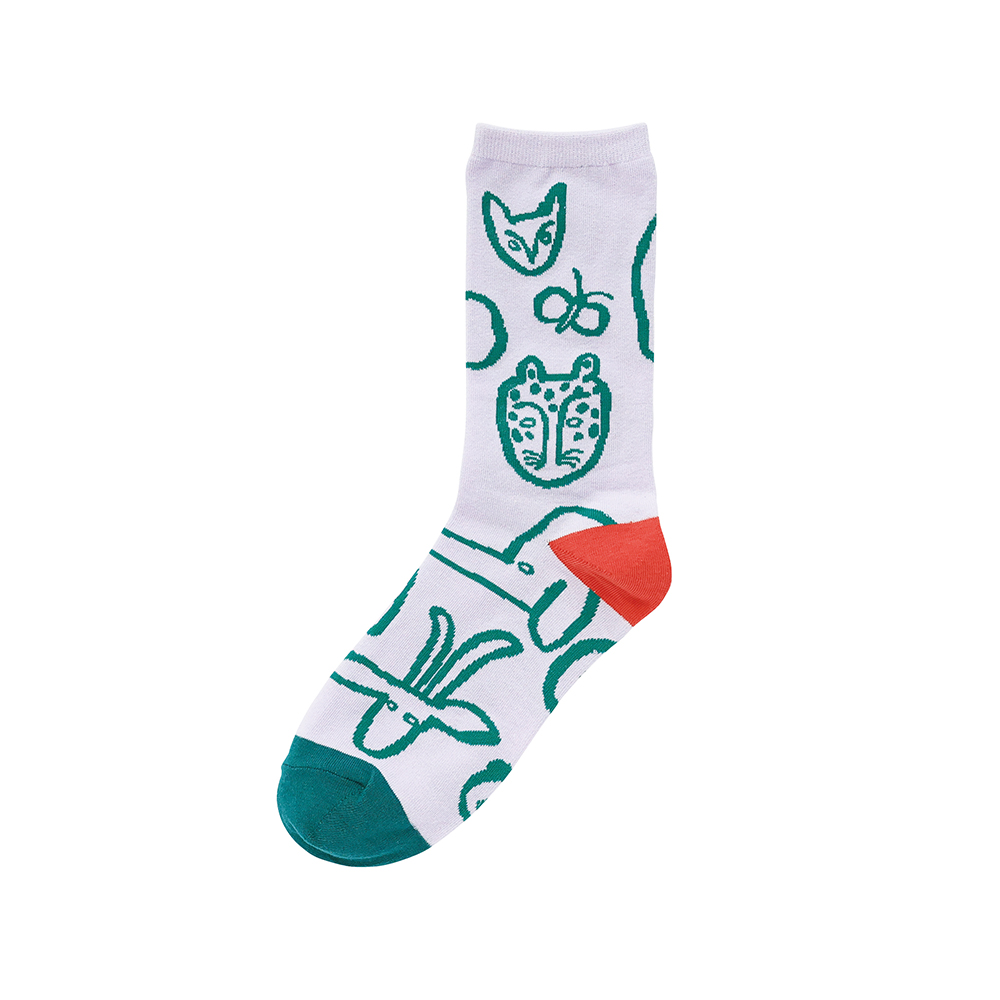Goma socks Animal Fun Purple