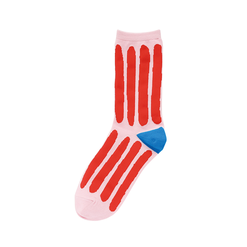 Goma socks Bold Line Pink