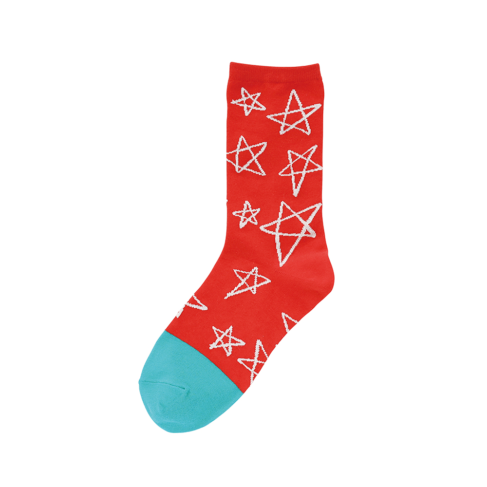 Goma socks Star Red