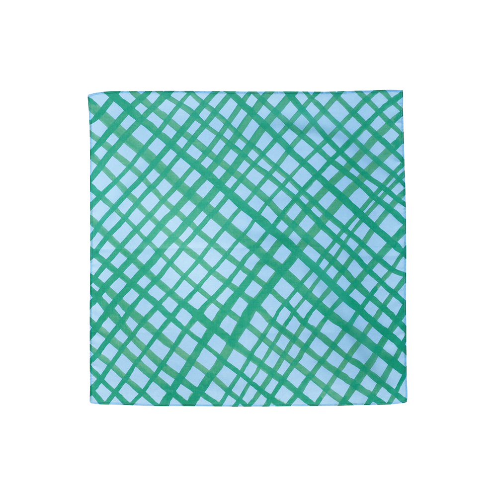 Goma Handkerchief Narrow check