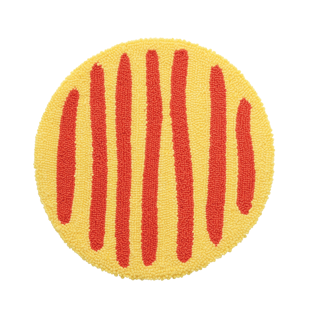 Goma Raound Mat Bold Line