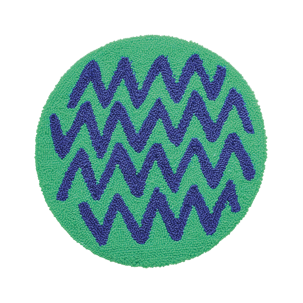 Goma Raound Mat Zigzag