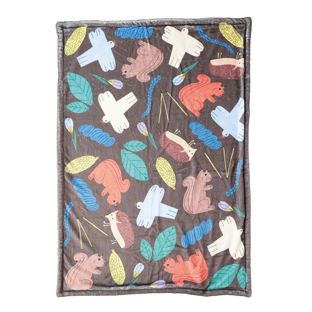 Olya Double layer Blanket Animals