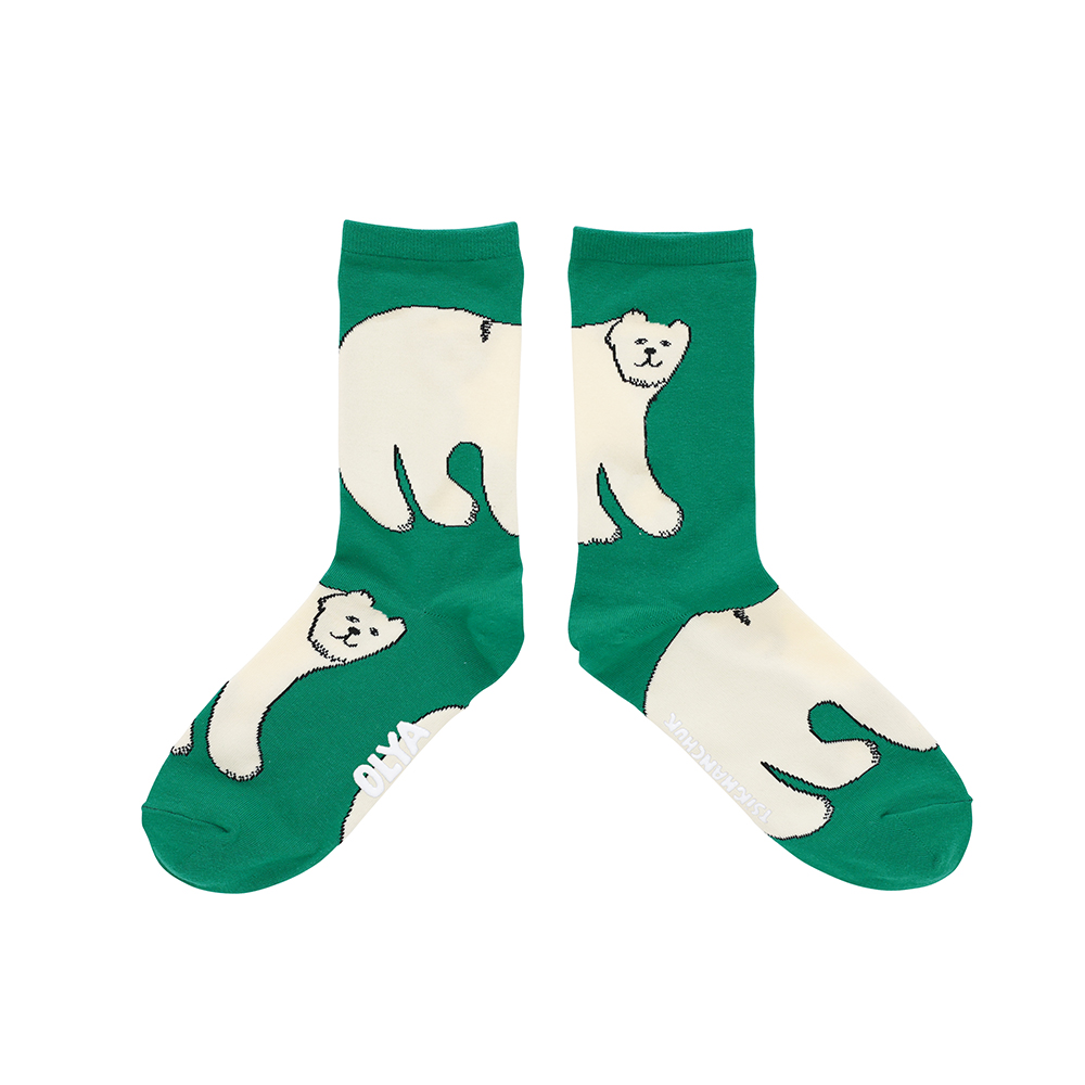 Olya Socks Polar bear