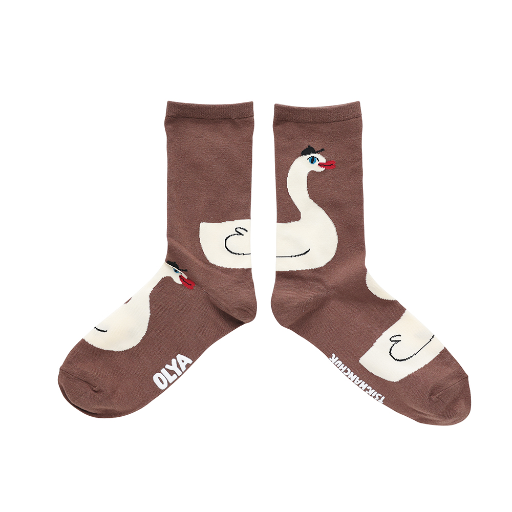Olya Socks Swan