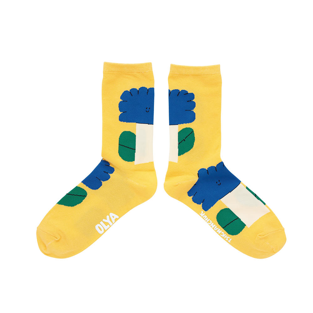 Olya Socks Flower