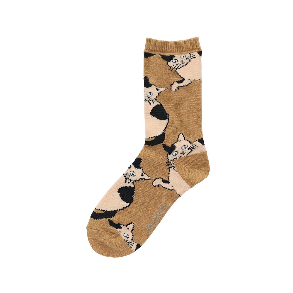 Matsuo Miyuki Wool Blend Socks Pumpkin