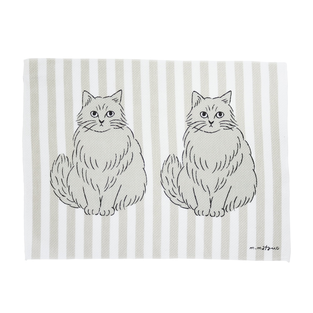 Matsuo Miyuki Kitchen cloth Cat-Chloe