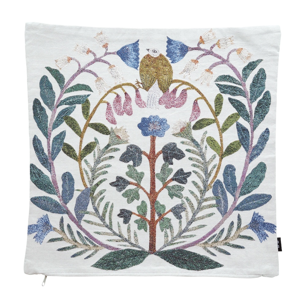 Matsuo Miyuki Cushion cover Flower bird