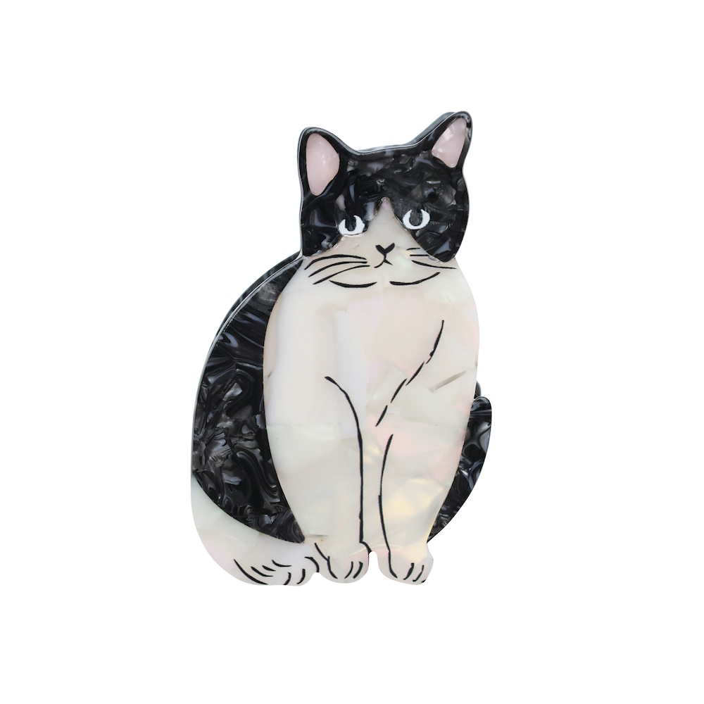 Matsuo Miyuki Cat Hair Clip Pepper