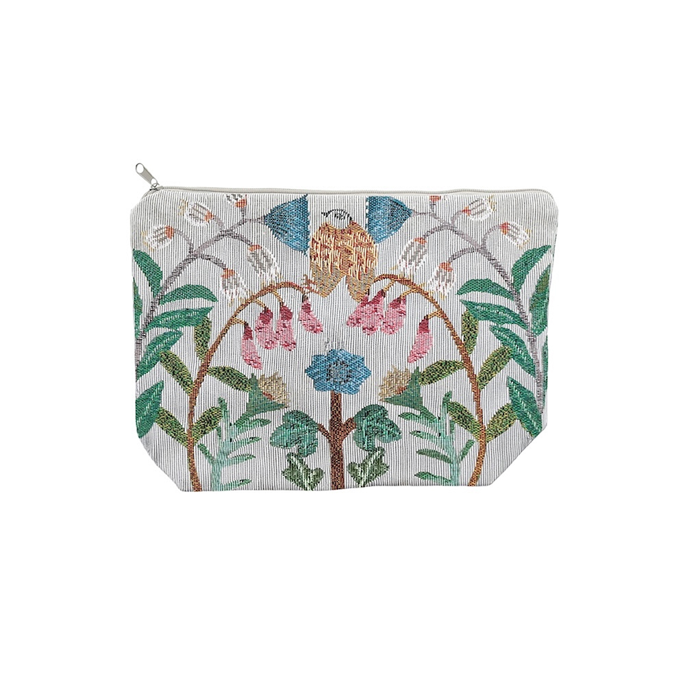 Matsuo Miyuki Travel pouch Flower bird