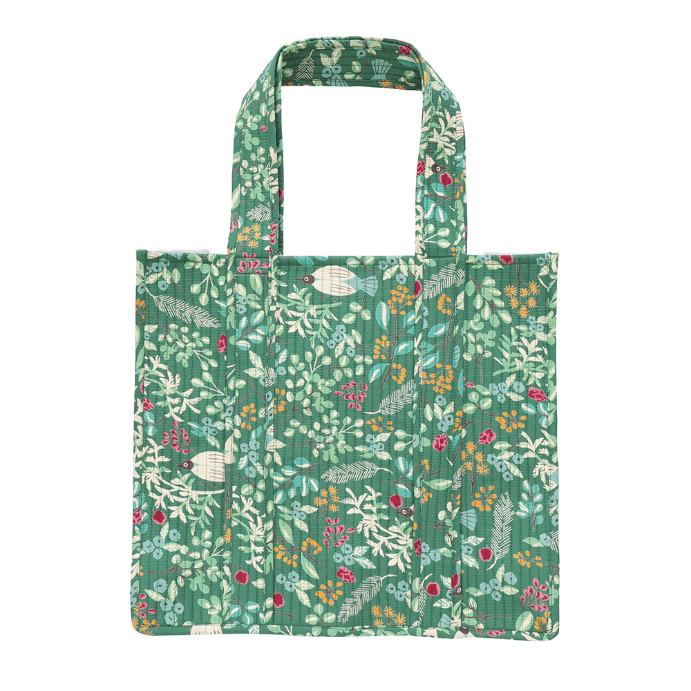 Matsuo Miyuki Indian Quilted Bag Forest