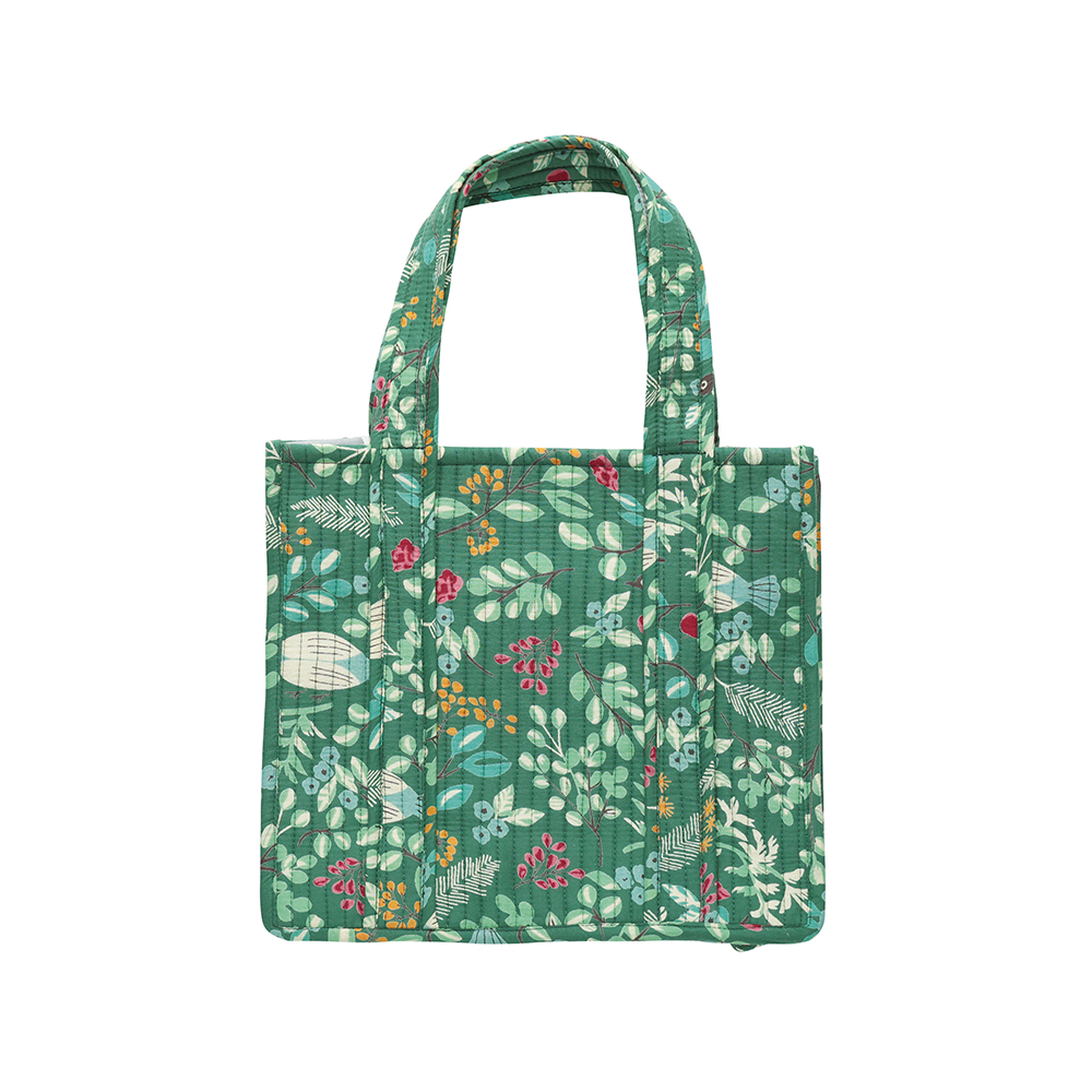 Matsuo Miyuki Indian Quilted Bag S Forest