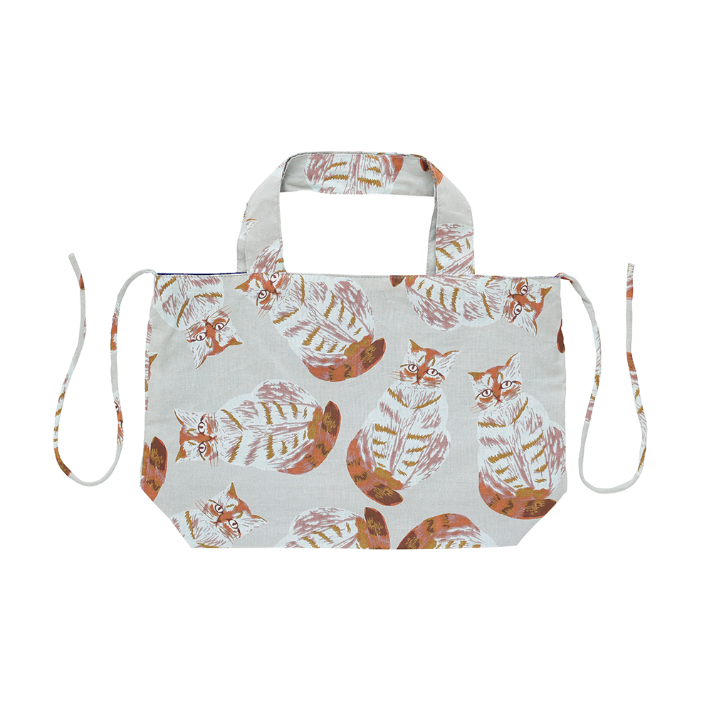 Matsuo Miyuki Indian Cotton bag Noisettes
