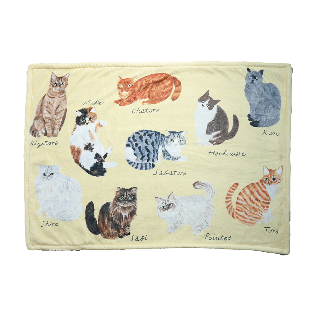 Matsuo Miyuki Boa Blanket Cat type-CM