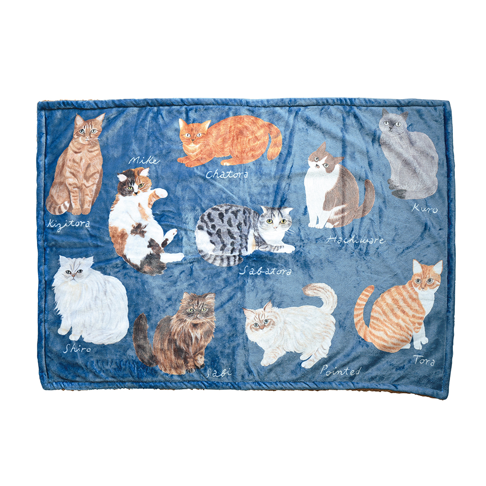 Matsuo Miyuki Boa Blanket Cat type-NV