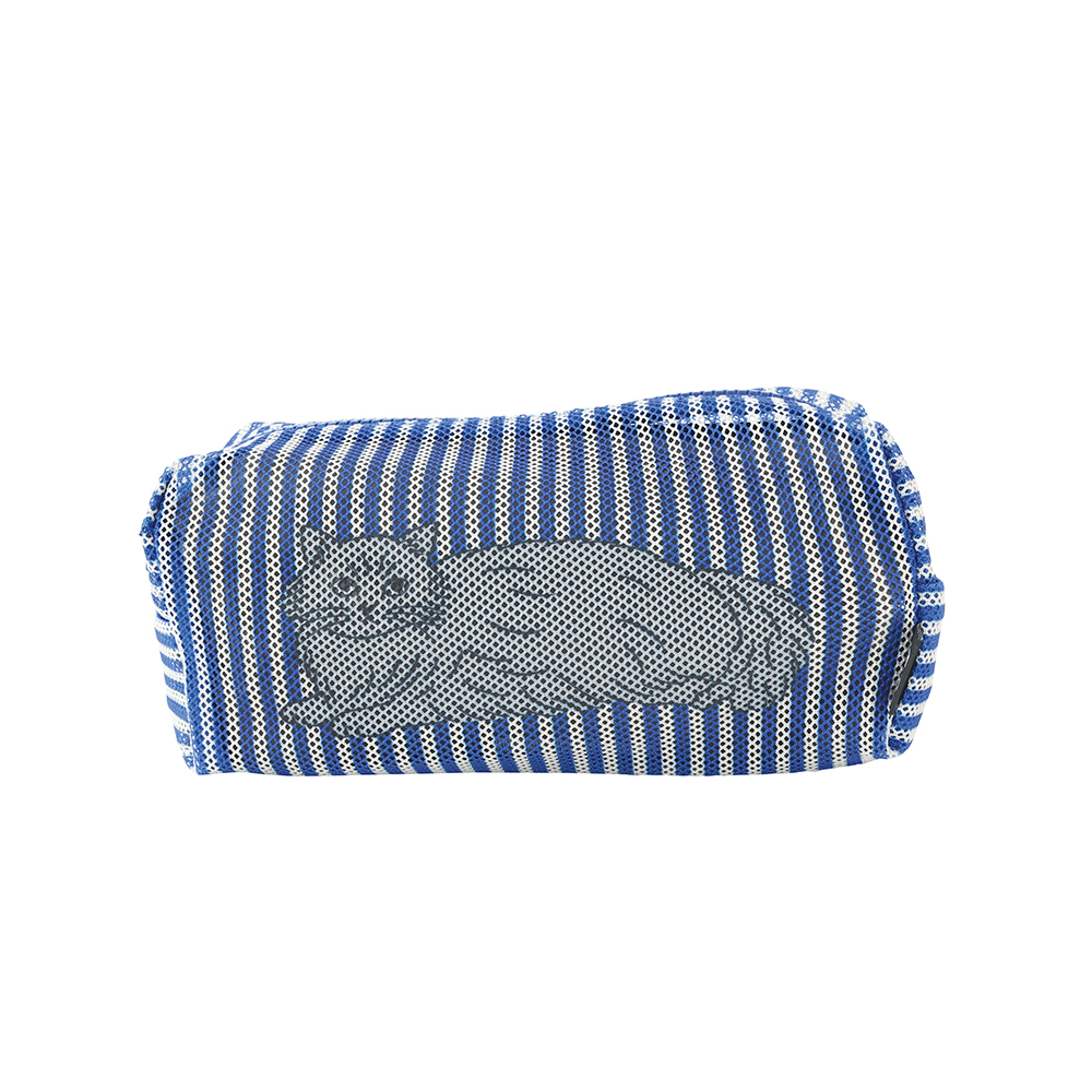 Matsuo Miyuki Stripe Mesh pouch Chloe