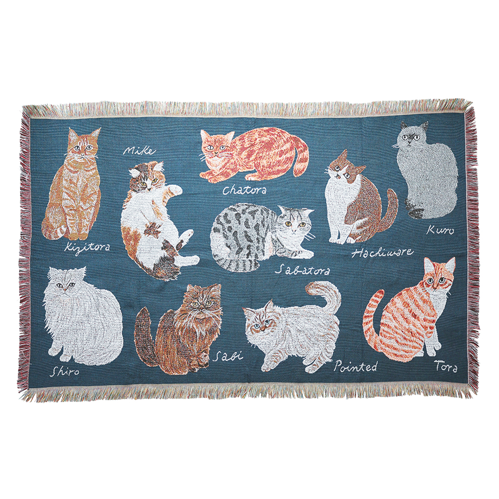Matsuo Miyuki Tapestry rug Cat type