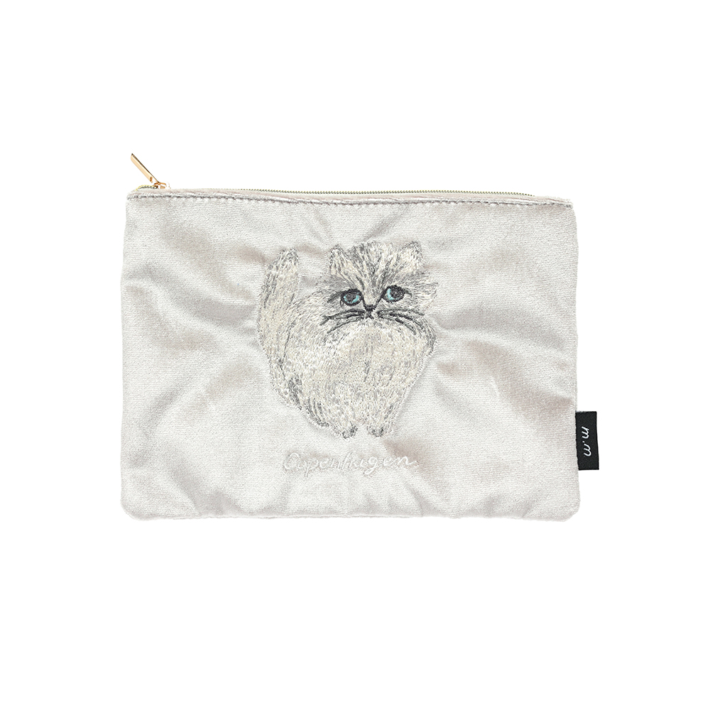 Matsuo Miyuki Velour pouch Elliot