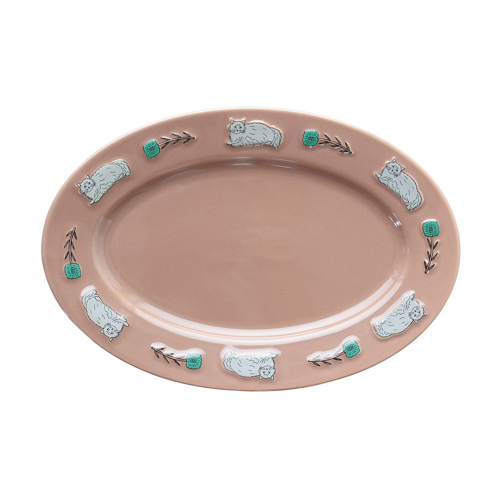 Matsuo Miyuki Oval plate Chloe