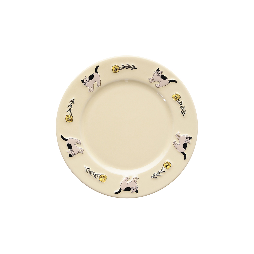 Matsuo Miyuki Round plate Pumpkin