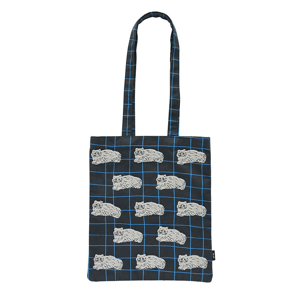 Matsuo Miyuki Moco check Rectangle tote Chloe