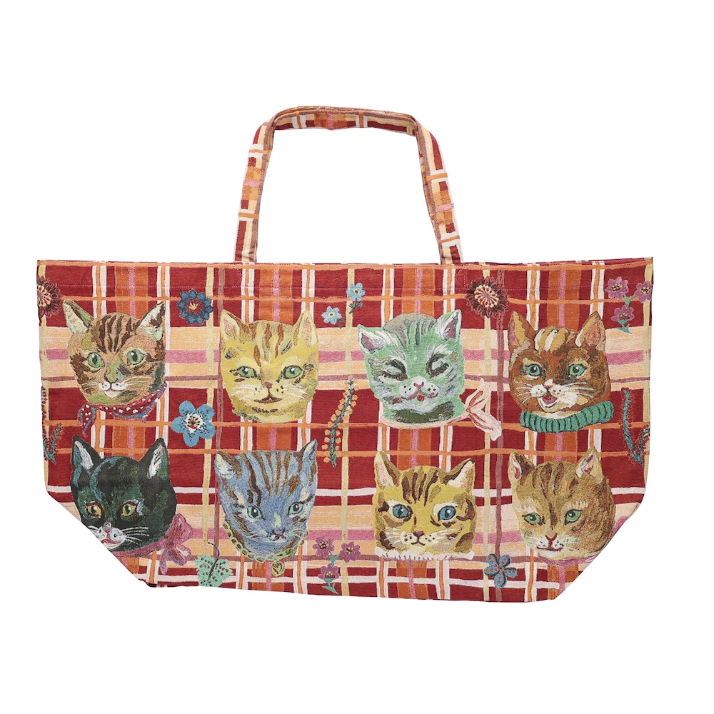 Nathalie Lete Market bag Cats