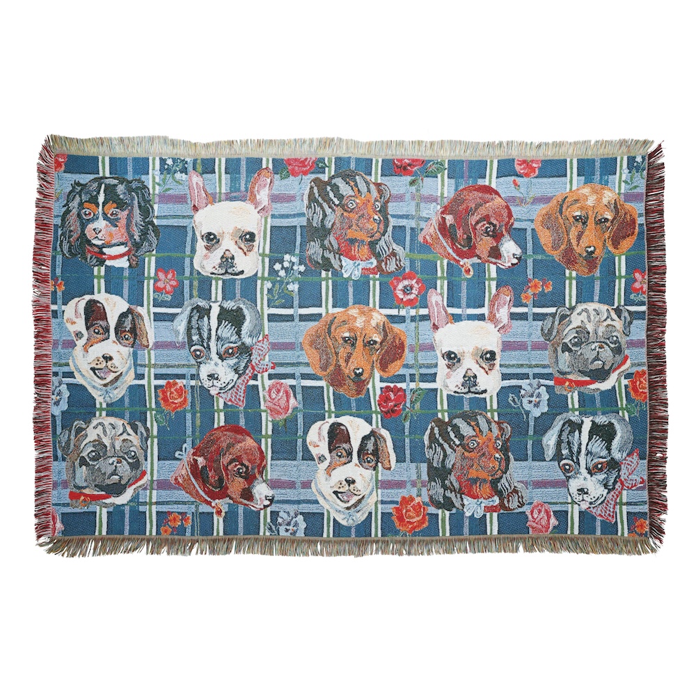 Nathalie Lete Tapestry Rug Dogs