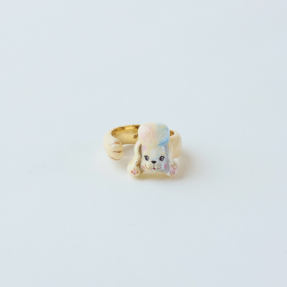 【11月16日受注締切/順次入荷】Nathalie Lete Ring Poodle Size:13