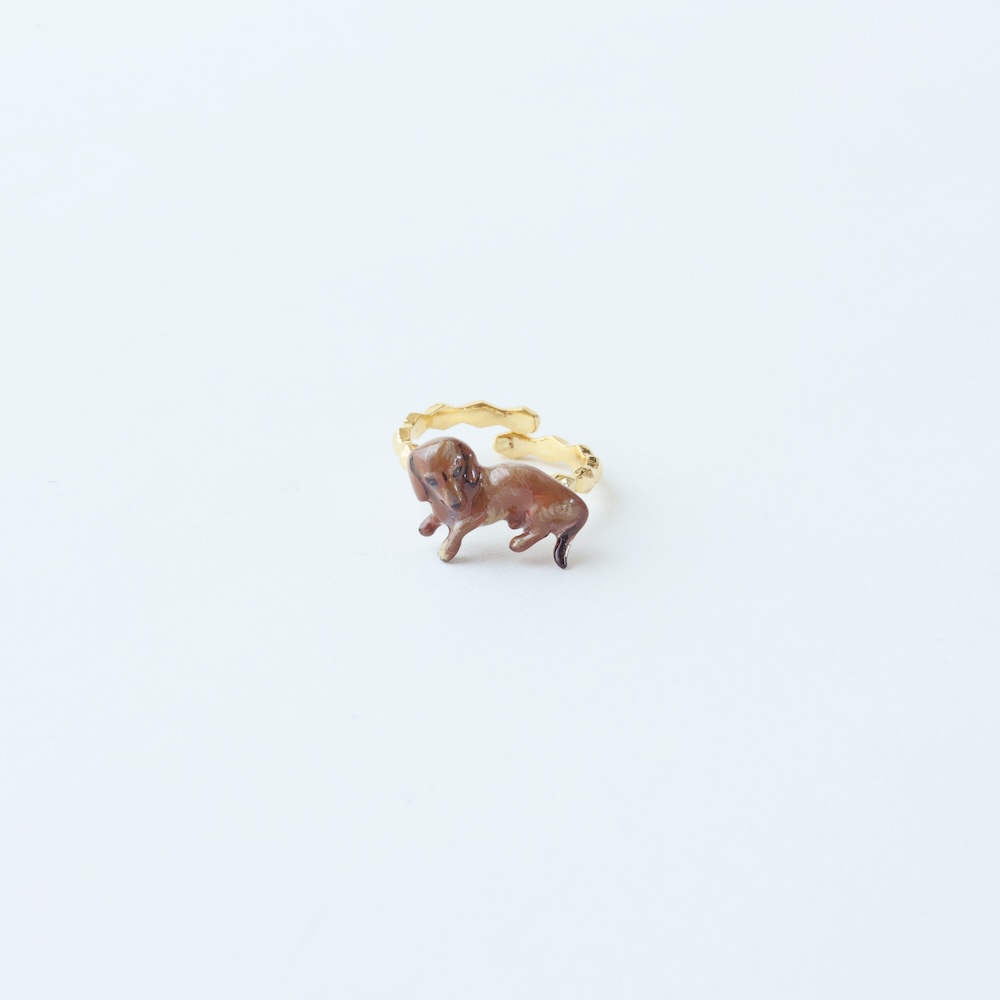 【11月16日受注締切/順次入荷】Nathalie Lete Lumps ring Spike