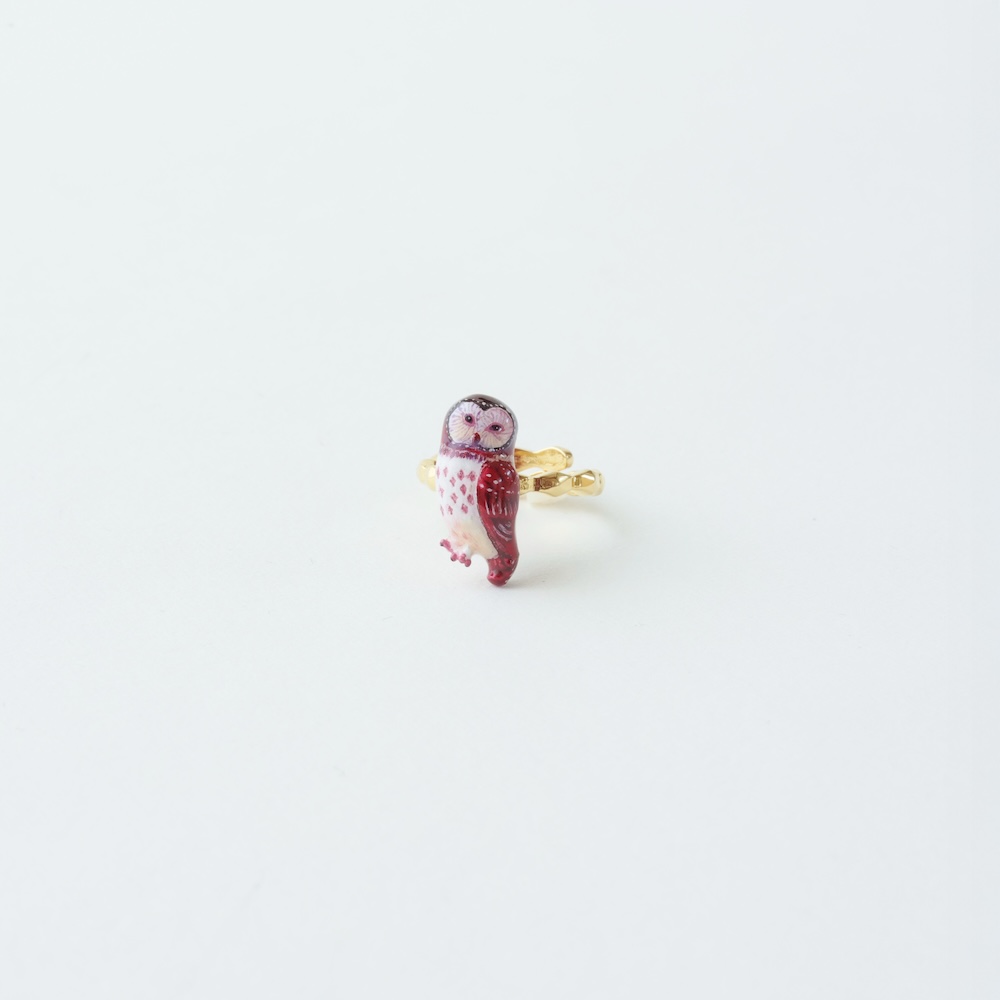 【11月16日受注締切/順次入荷】Nathalie Lete Lumps ring Owl