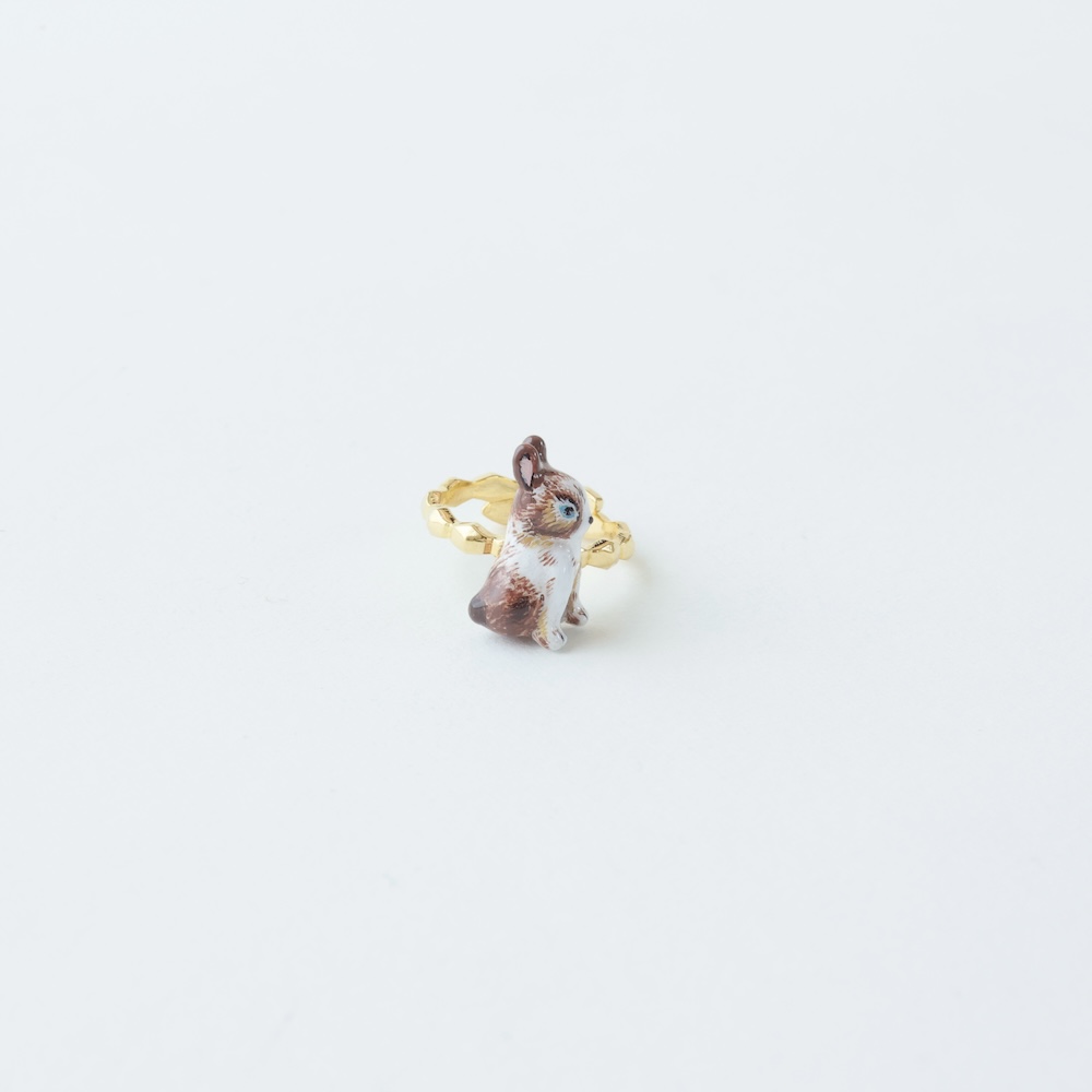 【11月16日受注締切/順次入荷】Nathalie Lete Lumps ring Bunny