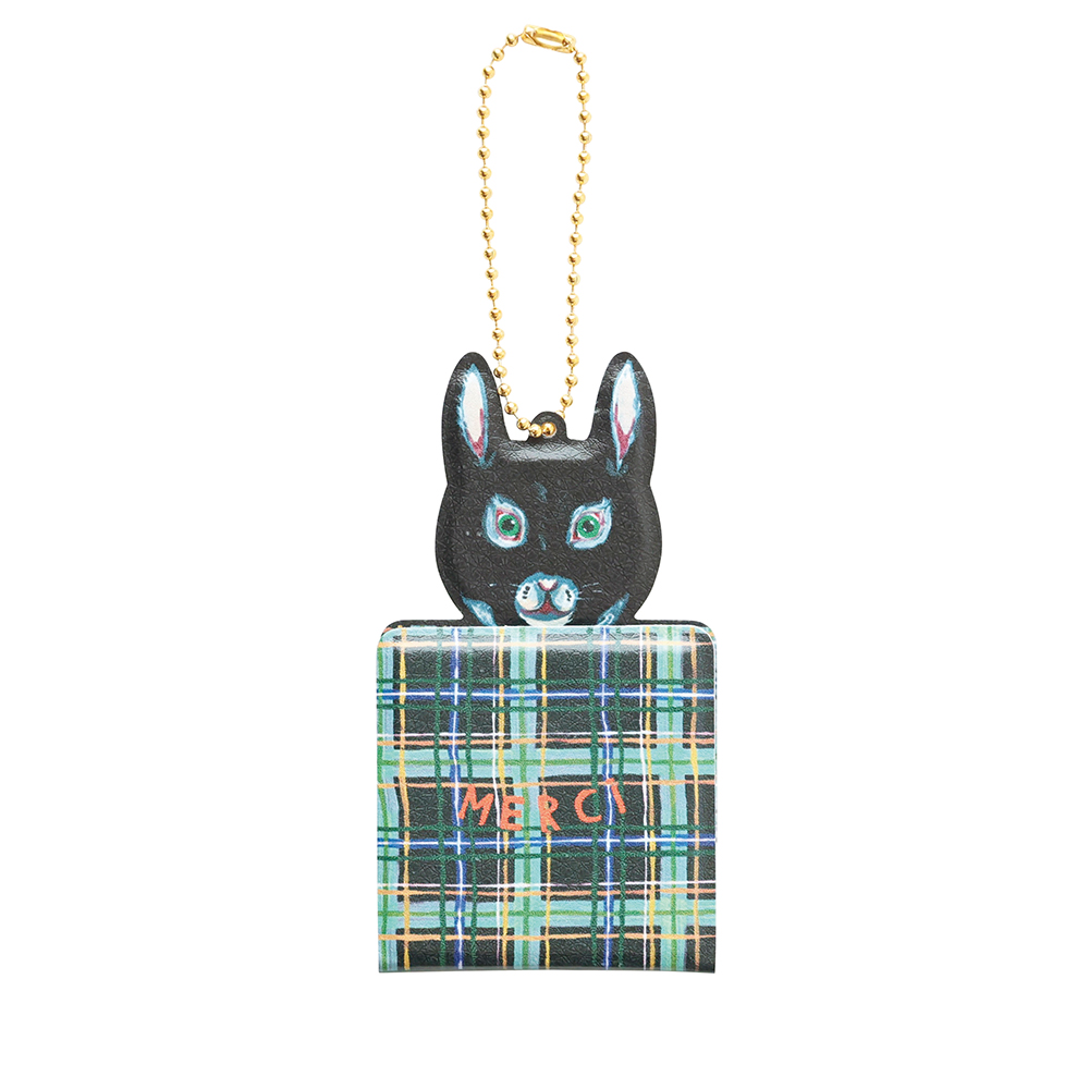 Nathalie Lete Key Chain mirror REGLISSE