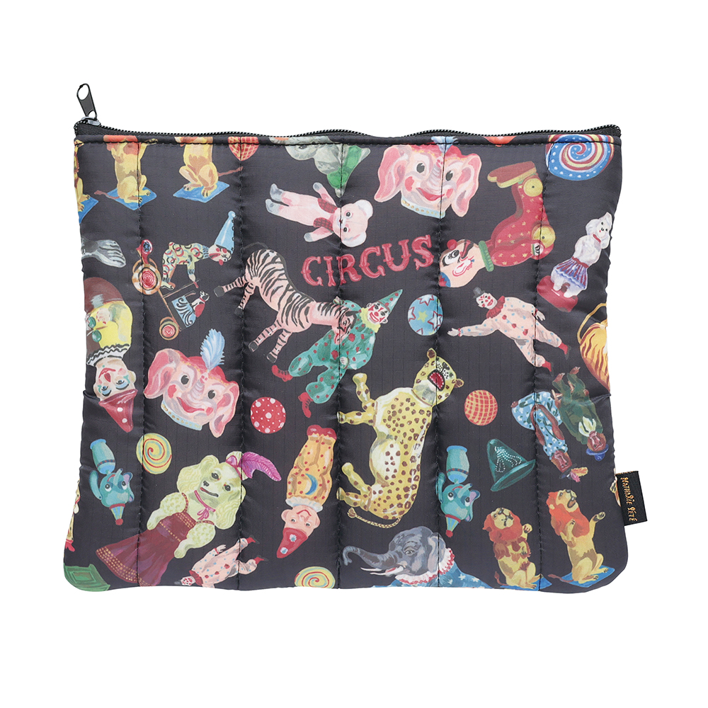 Nathalie Lete Quilted Multi Pouch Circus