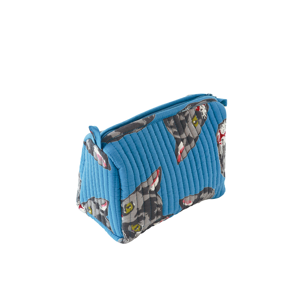 Nathalie Lete Indian Pouch S Black cat