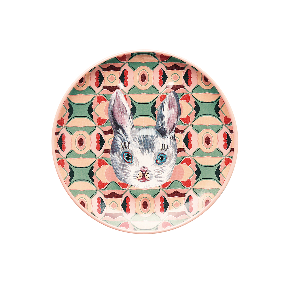 Nathalie Relief Mini Dish BLANCHE