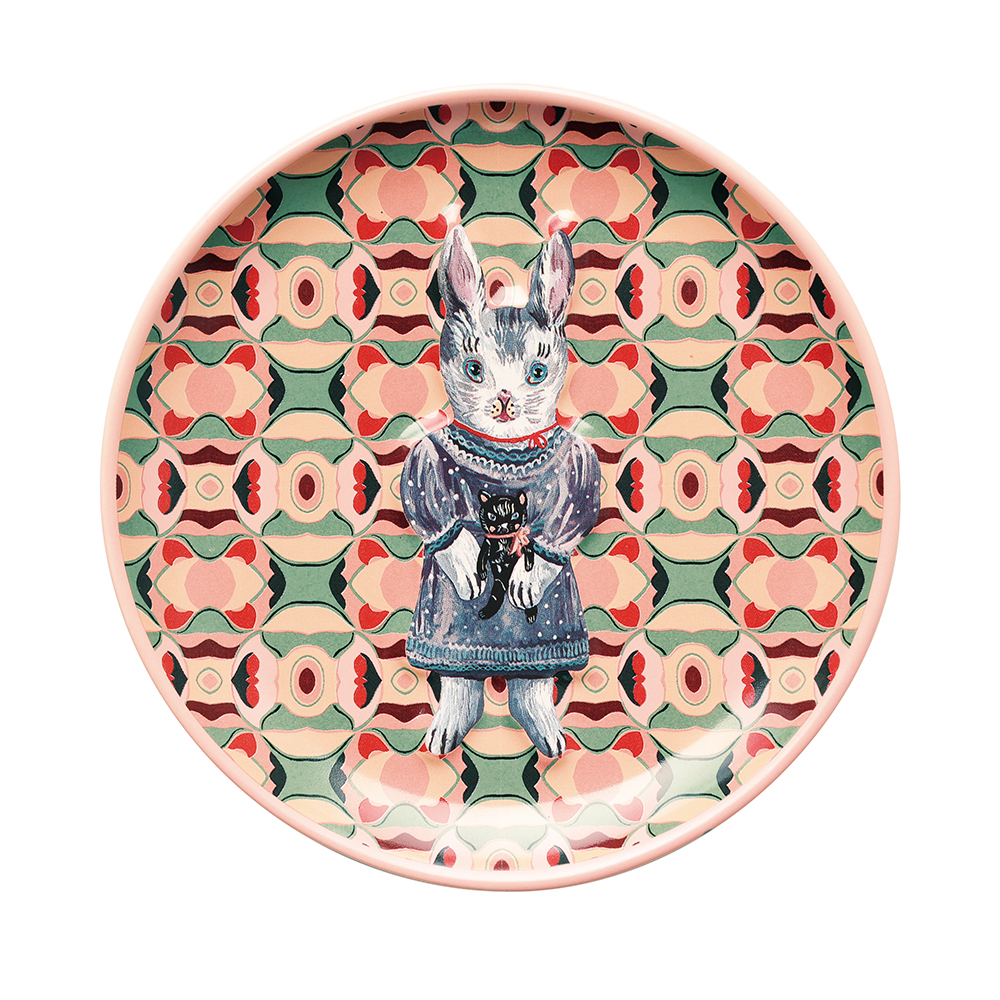 Nathalie Relief Dish BLANCHE