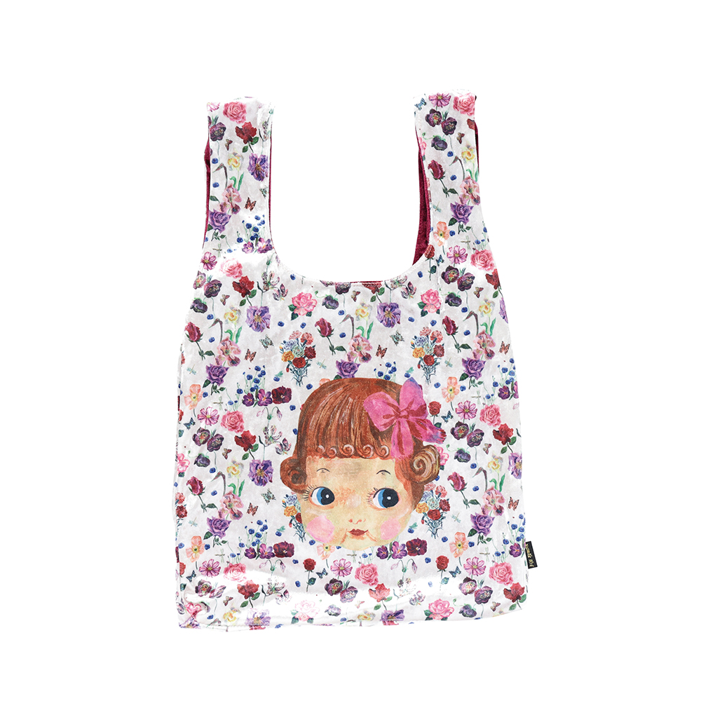 Nathalie Lete Face Velour bag Girl