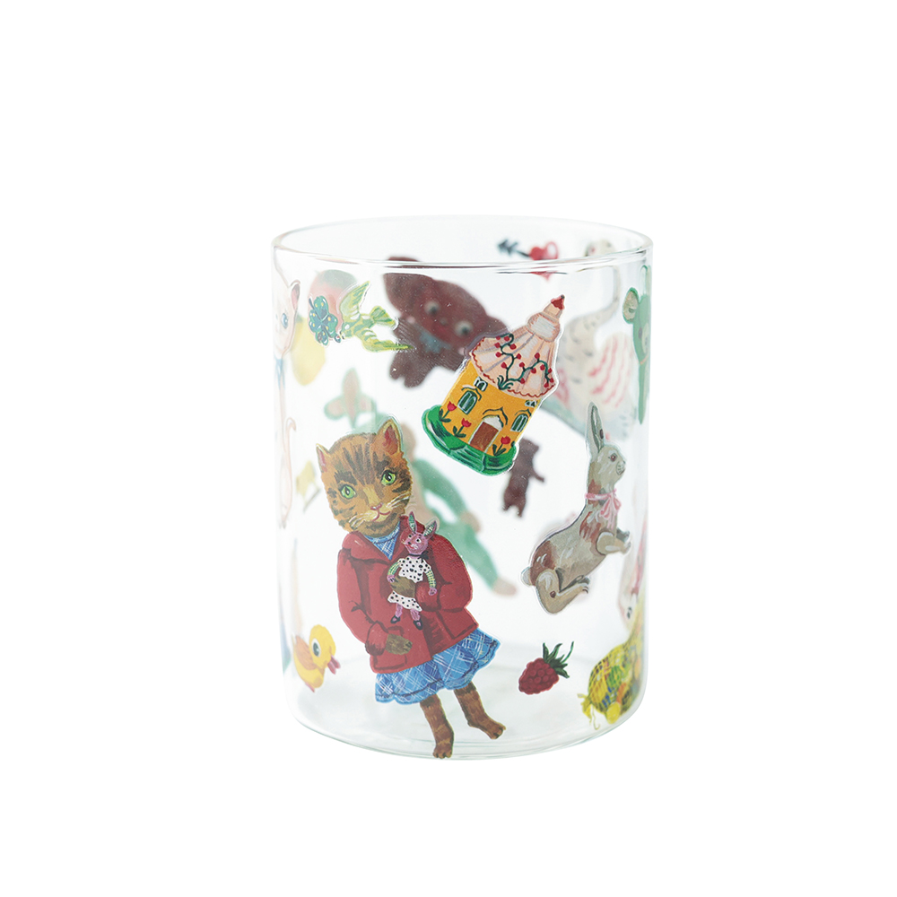 Nathalie Lete Heat resistant Middle glass Treasures