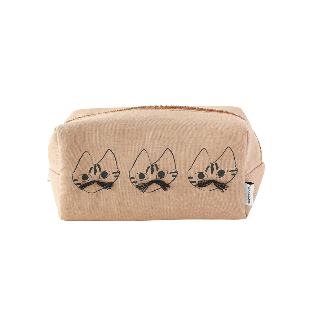 Yamabatosha Cat Whisker Box Pouch  Shima